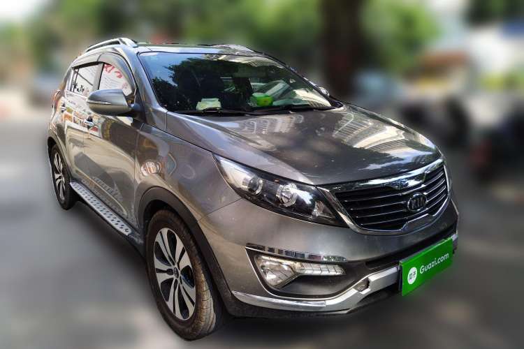 Used Kia Sportage R 2012 2.0L Automatic Two-Wheel Drive NAVI Front Right 45 Deg