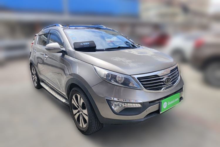 Used Kia Sportage R 2012 2.0L Automatic Two-Wheel Drive NAVI Front Right 45 Deg