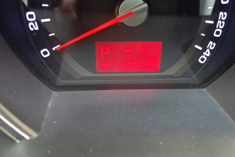 Used Kia Sportage R 2012 2.0L Automatic Two-Wheel Drive GLS Odometer Close Up