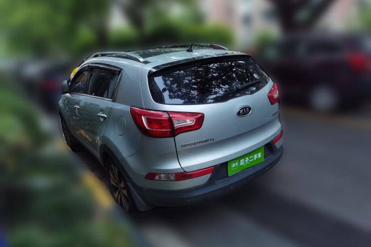 Used Kia Sportage R 2012 2.0L Automatic Two-Wheel Drive NAVI Rear Left 45 Deg