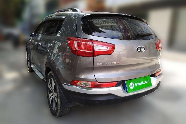 Used Kia Sportage R 2012 2.0L Automatic Two-Wheel Drive NAVI Rear Left 45 Deg