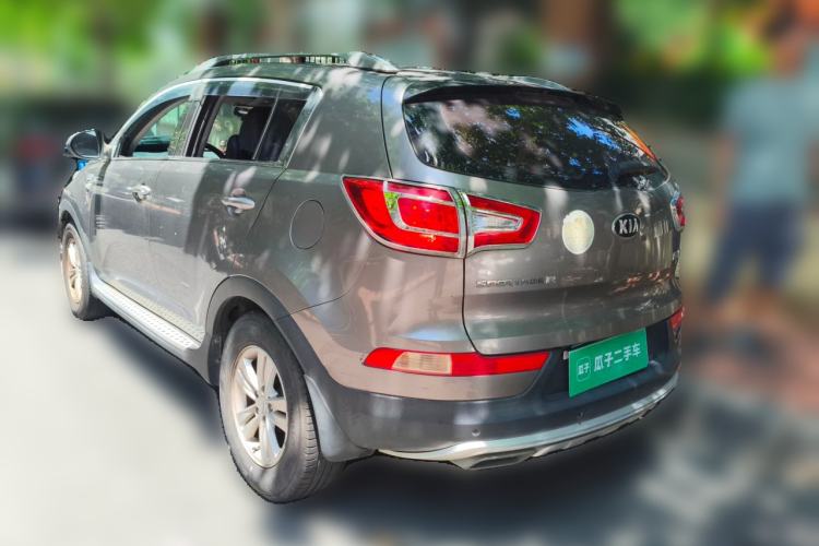 Used Kia Sportage R 2012 2.0L Automatic Two-Wheel Drive GL Trim Rear Left 45 Deg