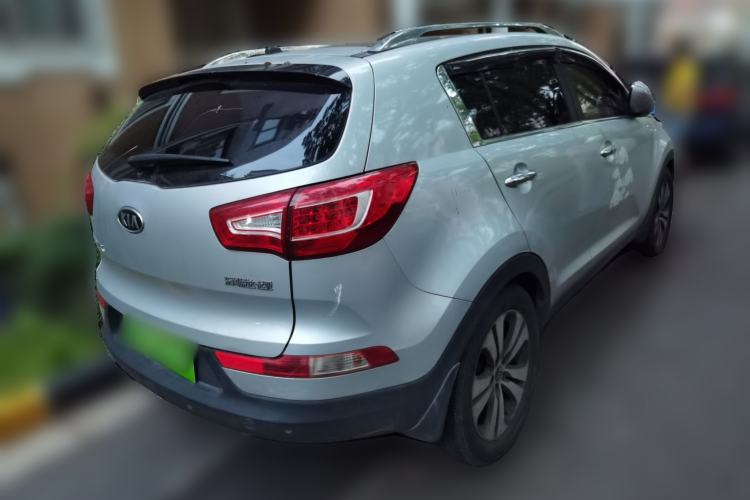 Used Kia Sportage R 2012 2.0L Automatic Two-Wheel Drive NAVI Rear Right 45 Deg