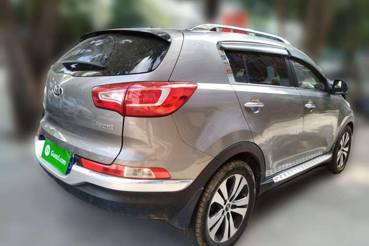 Used Kia Sportage R 2012 2.0L Automatic Two-Wheel Drive NAVI Rear Right 45 Deg
