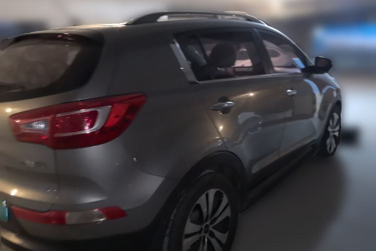 Used Kia Sportage R 2012 2.0L Automatic Two-Wheel Drive NAVI Rear Right 45 Deg