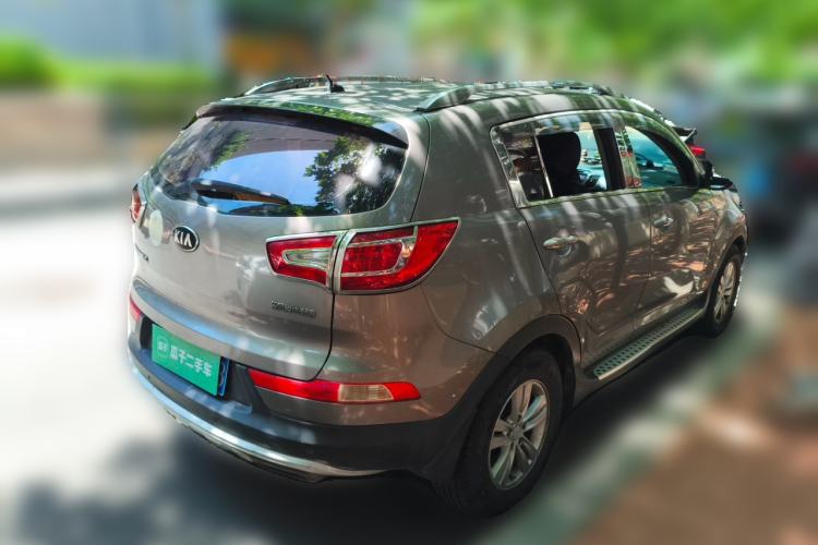 Used Kia Sportage R 2012 2.0L Automatic Two-Wheel Drive GL Trim Rear Right 45 Deg