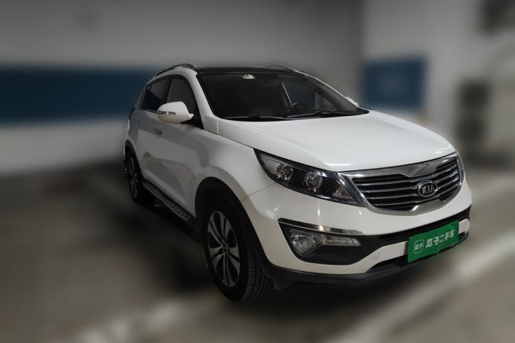 Used Kia Sportage R 2012 2.0L Automatic Two-Wheel Drive NAVI Front Right 45 Deg