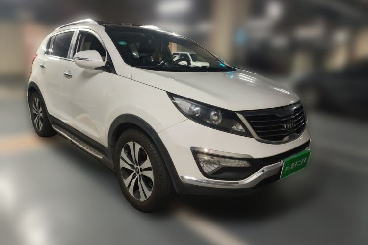 Used Kia Sportage R 2012 2.0L Automatic Two-Wheel Drive NAVI Front Right 45 Deg