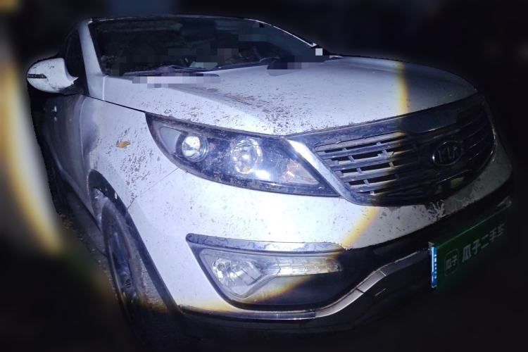 Used Kia Sportage R 2012 2.0L Automatic Two-Wheel Drive GLS Front Right 45 Deg