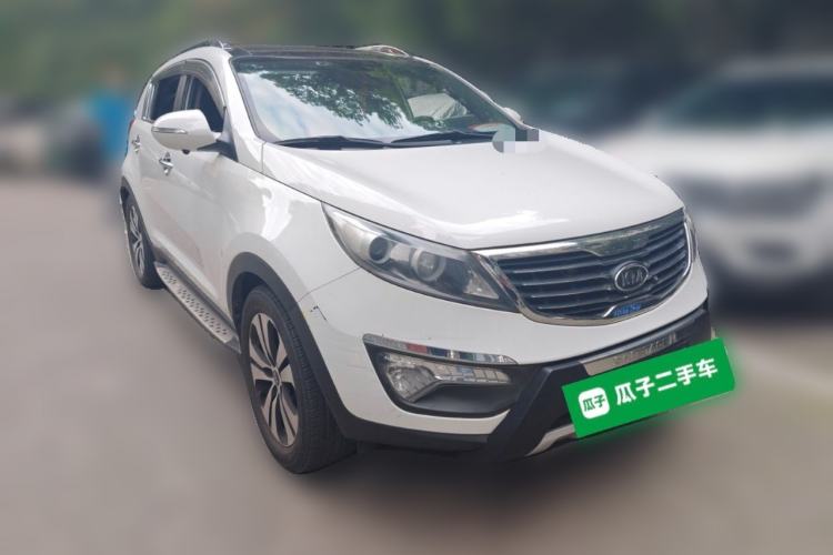Used Kia Sportage R 2012 2.0L Automatic Two-Wheel Drive NAVI Front Right 45 Deg