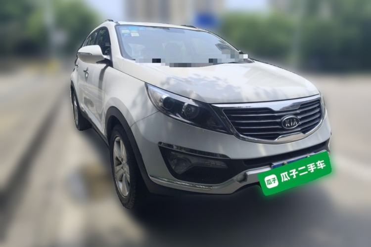 Used Kia Sportage R 2012 2.0L Automatic Two-Wheel Drive GLS Front Right 45 Deg