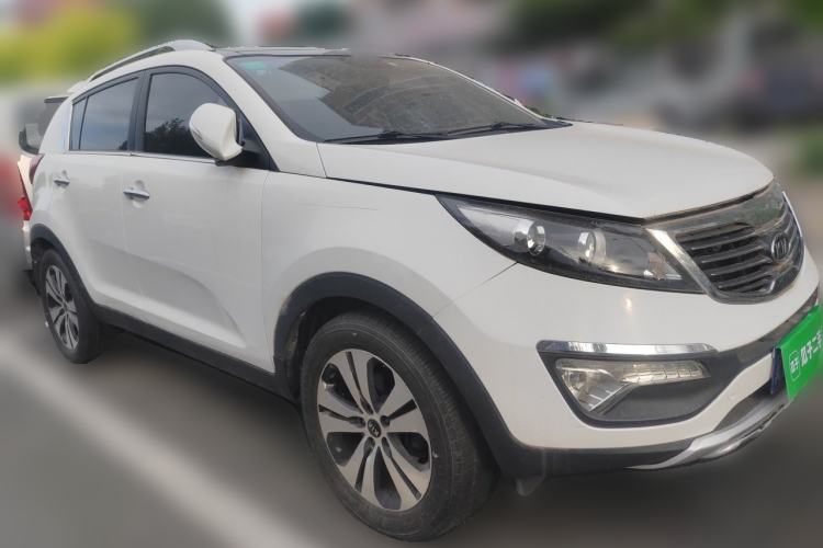 Used Kia Sportage R 2012 2.0L Automatic Two-Wheel Drive NAVI Front Right 45 Deg