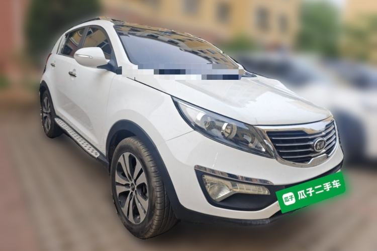 Used Kia Sportage R 2012 2.0L Automatic Two-Wheel Drive NAVI Front Right 45 Deg