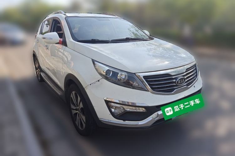 Used Kia Sportage R 2012 2.0L Automatic Two-Wheel Drive GLS Front Right 45 Deg