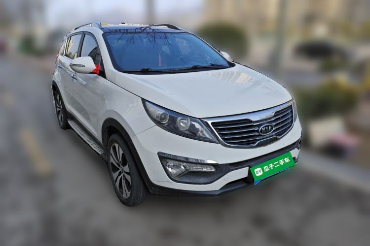 Used Kia Sportage R 2012 2.0L Automatic Two-Wheel Drive NAVI Front Right 45 Deg