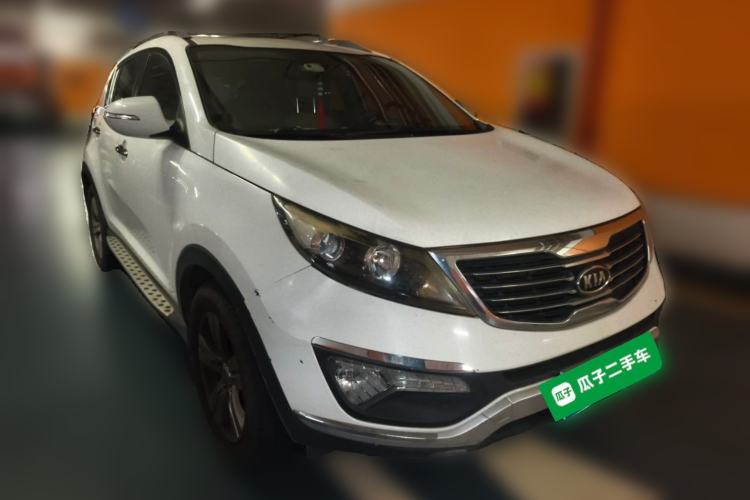 Used Kia Sportage R 2012 2.0L Automatic Two-Wheel Drive GLS Front Right 45 Deg