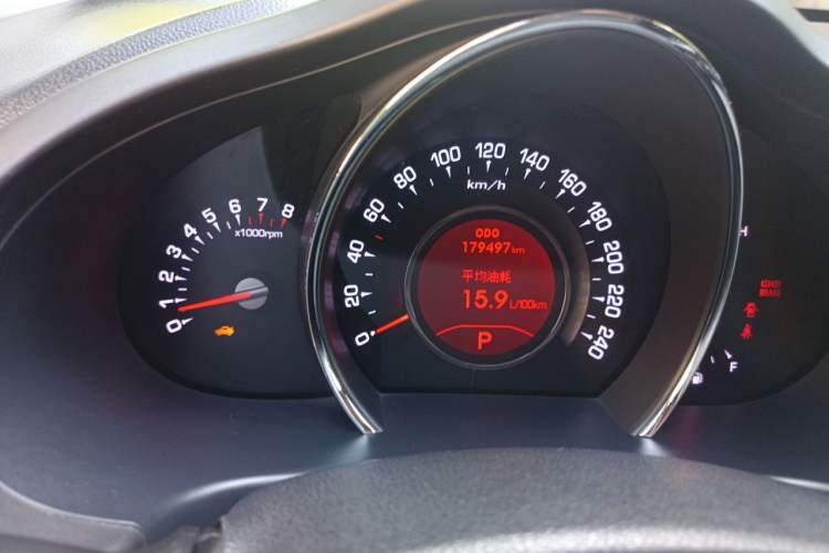 Used Kia Sportage R 2012 2.0L Automatic Two-Wheel Drive NAVI Instrument Cluster