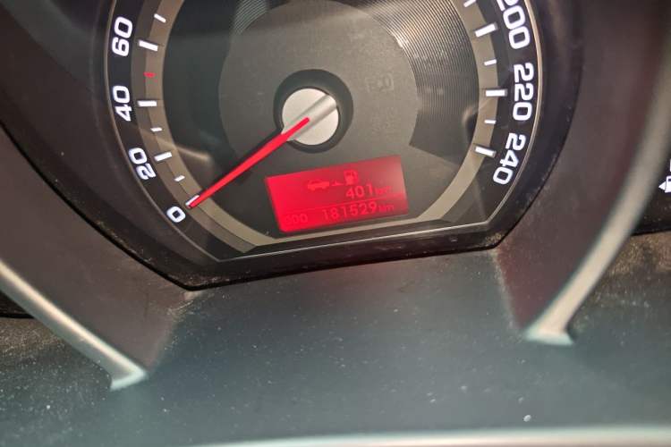 Used Kia Sportage R 2012 2.0L Manual Two-Wheel Drive GL Trim Odometer Close Up