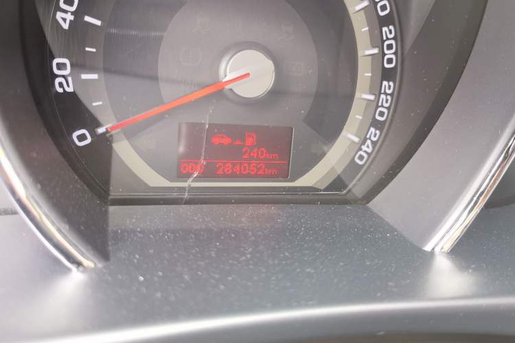 Used Kia Sportage R 2012 2.0L Manual Two-Wheel Drive GLS Odometer Close Up