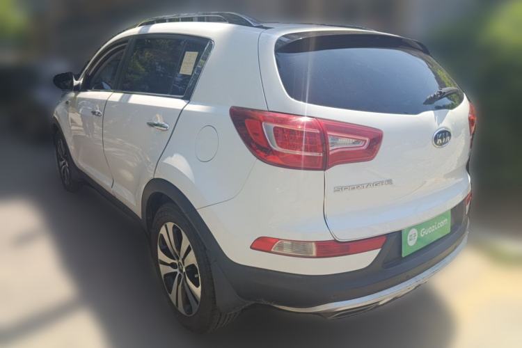 Used Kia Sportage R 2012 2.0L Automatic Two-Wheel Drive NAVI Rear Left 45 Deg