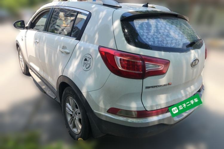 Used Kia Sportage R 2012 2.0L Manual Two-Wheel Drive GL Trim Rear Left 45 Deg