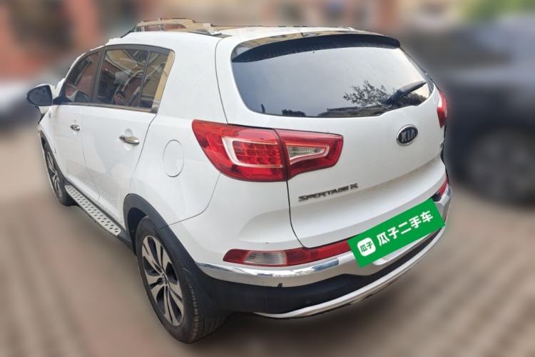 Used Kia Sportage R 2012 2.0L Automatic Two-Wheel Drive NAVI Rear Left 45 Deg