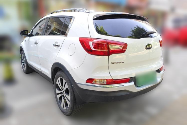 Used Kia Sportage R 2012 2.0L Automatic Two-Wheel Drive NAVI Rear Left 45 Deg