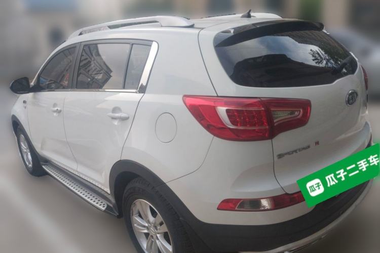 Used Kia Sportage R 2012 2.0L Manual Two-Wheel Drive GL Trim Rear Left 45 Deg