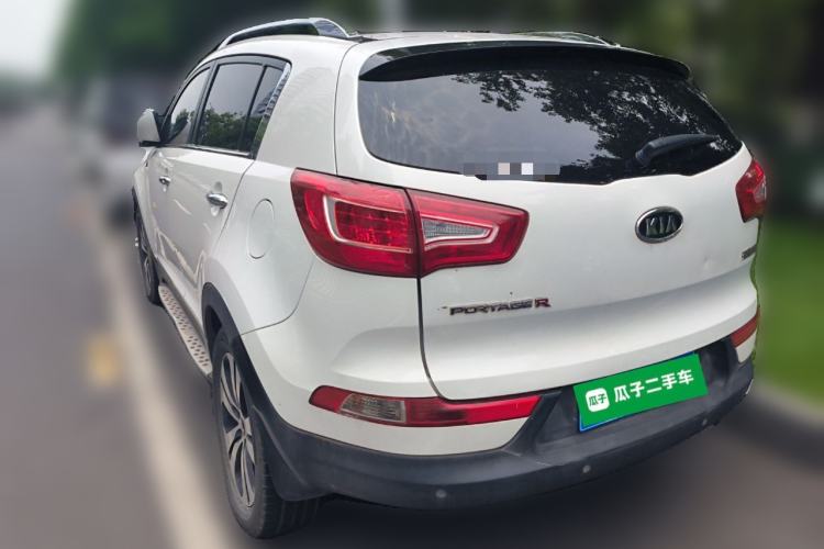 Used Kia Sportage R 2012 2.0L Automatic Two-Wheel Drive NAVI Rear Left 45 Deg