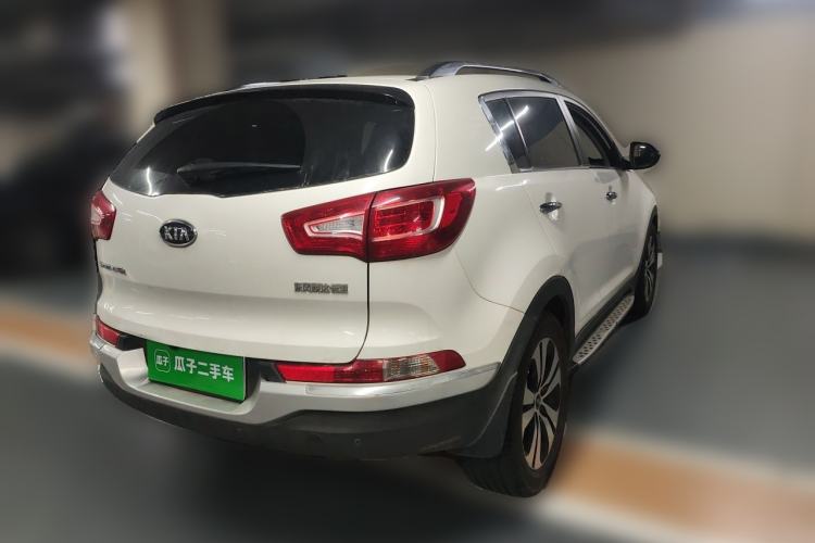 Used Kia Sportage R 2012 2.0L Automatic Two-Wheel Drive NAVI Rear Right 45 Deg