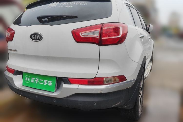 Used Kia Sportage R 2012 2.0L Automatic Two-Wheel Drive NAVI Rear Right 45 Deg
