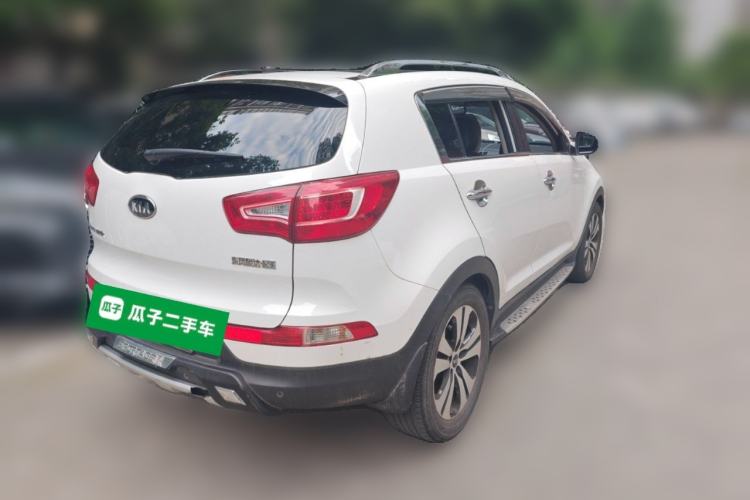 Used Kia Sportage R 2012 2.0L Automatic Two-Wheel Drive NAVI Rear Right 45 Deg