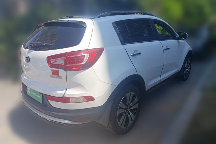 Used Kia Sportage R 2012 2.0L Automatic Two-Wheel Drive NAVI Rear Right 45 Deg