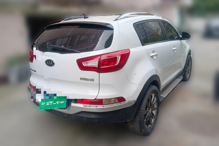 Used Kia Sportage R 2012 2.0L Automatic Two-Wheel Drive GL Trim Rear Right 45 Deg
