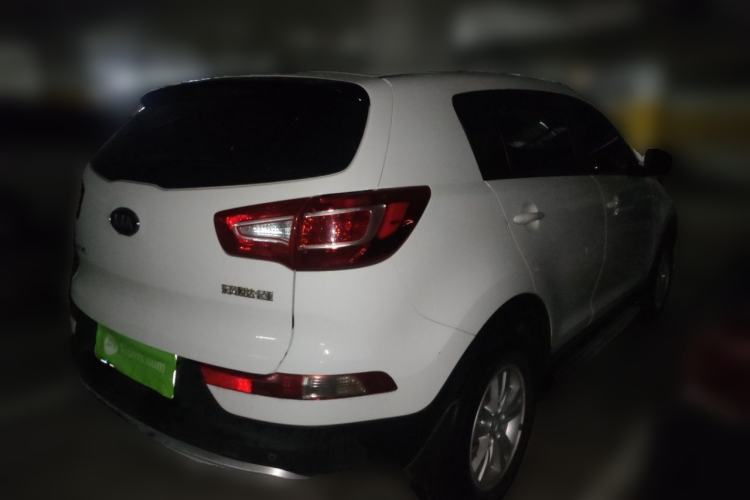 Used Kia Sportage R 2012 2.0L Automatic Two-Wheel Drive GL Trim Rear Right 45 Deg