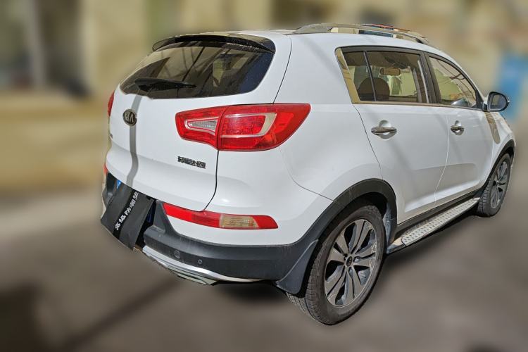 Used Kia Sportage R 2012 2.0L Automatic Two-Wheel Drive GL Trim Rear Right 45 Deg