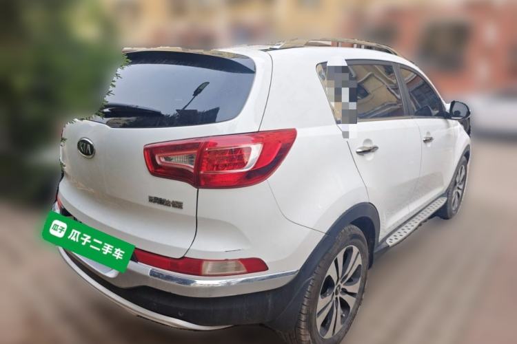 Used Kia Sportage R 2012 2.0L Automatic Two-Wheel Drive NAVI Rear Right 45 Deg
