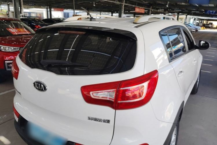 Used Kia Sportage R 2012 2.0L Automatic Two-Wheel Drive GL Trim Rear Right 45 Deg