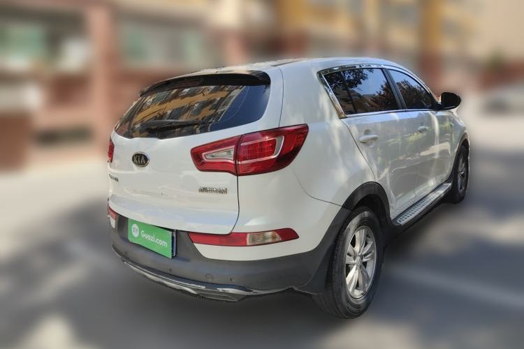 Used Kia Sportage R 2012 2.0L Automatic Two-Wheel Drive GL Trim Rear Right 45 Deg