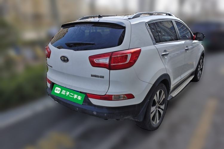 Used Kia Sportage R 2012 2.0L Automatic Two-Wheel Drive NAVI Rear Right 45 Deg