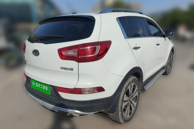 Used Kia Sportage R 2012 2.0L Automatic Two-Wheel Drive NAVI Rear Right 45 Deg
