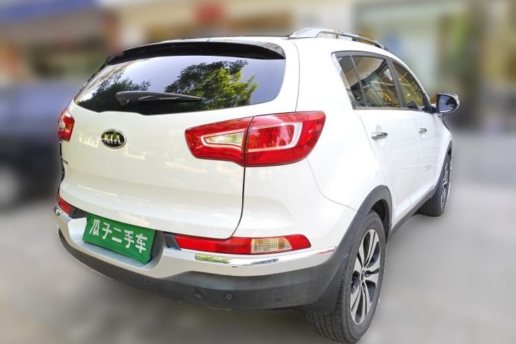 Used Kia Sportage R 2012 2.0L Automatic Two-Wheel Drive NAVI Rear Right 45 Deg