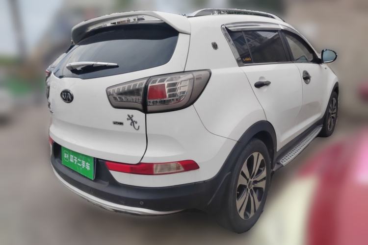 Used Kia Sportage R 2012 2.0L Automatic Two-Wheel Drive NAVI Rear Right 45 Deg