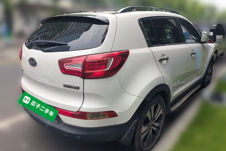 Used Kia Sportage R 2012 2.0L Automatic Two-Wheel Drive NAVI Rear Right 45 Deg