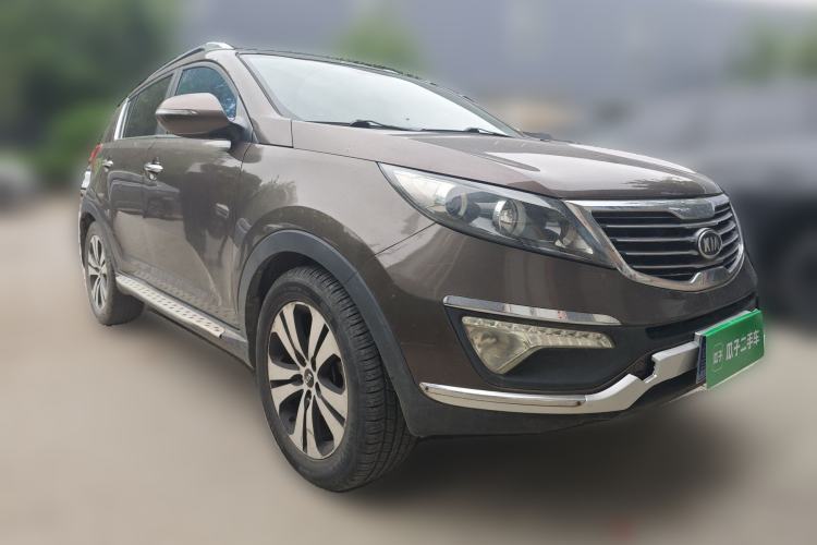 Used Kia Sportage R 2012 2.0L Automatic Two-Wheel Drive NAVI Front Right 45 Deg