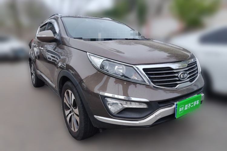 Used Kia Sportage R 2012 2.0L Automatic Two-Wheel Drive NAVI Front Right 45 Deg