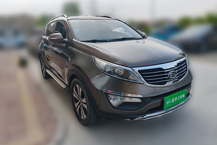 Used Kia Sportage R 2012 2.0L Automatic Two-Wheel Drive NAVI Front Right 45 Deg