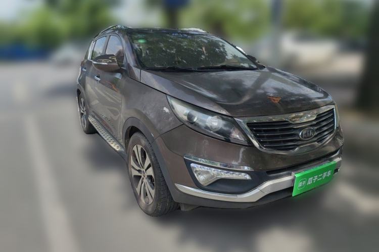 Used Kia Sportage R 2012 2.0L Automatic Two-Wheel Drive NAVI Front Right 45 Deg