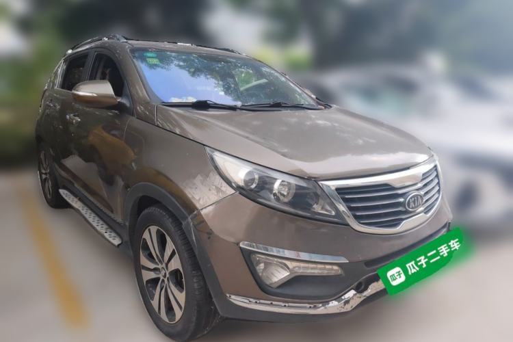 Used Kia Sportage R 2012 2.0L Automatic Two-Wheel Drive NAVI Front Right 45 Deg