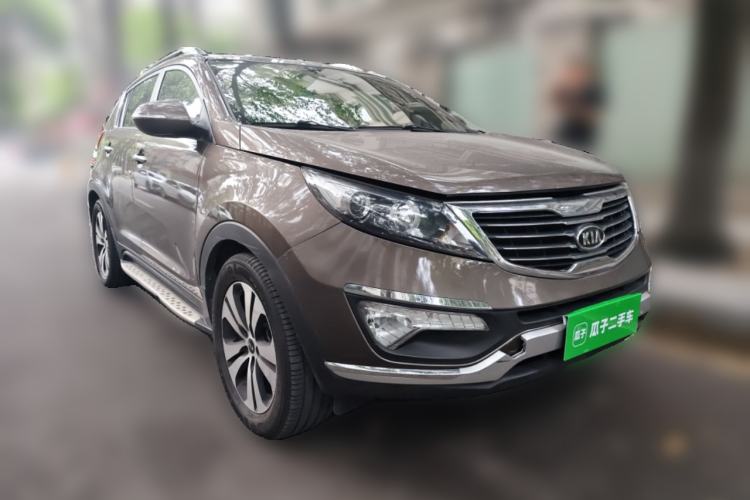 Used Kia Sportage R 2012 2.0L Automatic Two-Wheel Drive NAVI Front Right 45 Deg